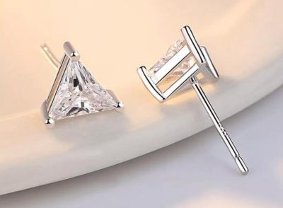 Aretes pirámide de zirconia