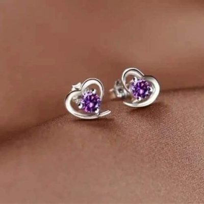 Aretes de corazon - Imagen 2