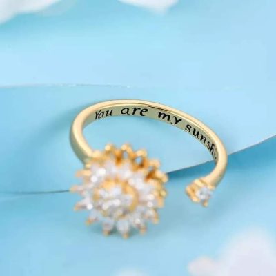 Anillo de girasol anti-estrés - Imagen 2