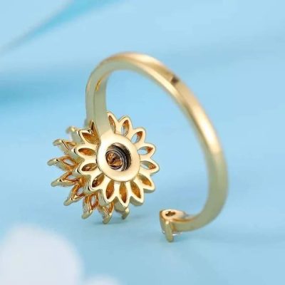 Anillo de girasol anti-estrés - Imagen 5