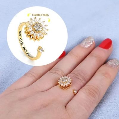 Anillo de girasol anti-estrés - Imagen 4
