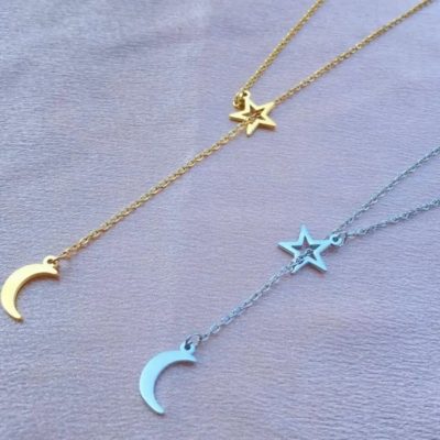 Collar estrella y luna - Imagen 2