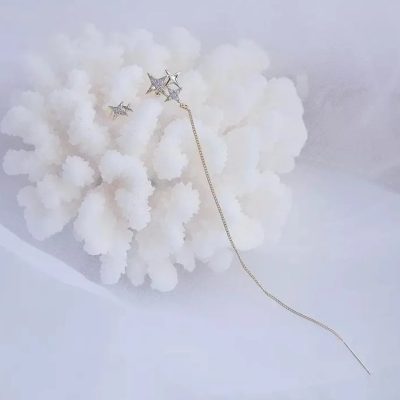 Arete y earcuff luceros gold ✨ - Imagen 2