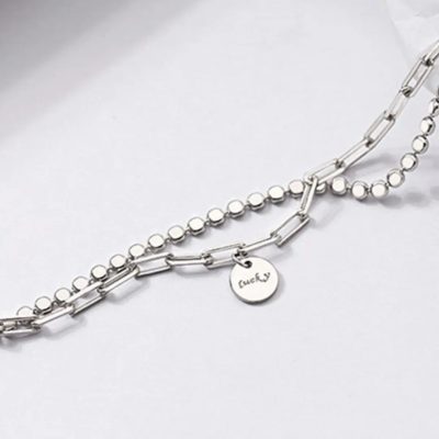 Pulsera doble lucky - Imagen 2