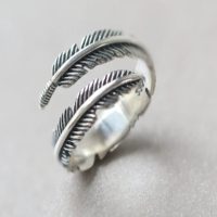 Anillo de pluma