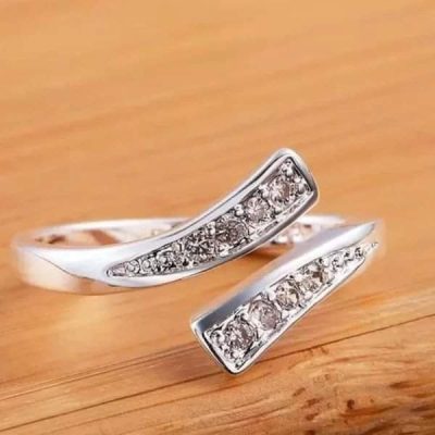 Anillo open zirconias - Imagen 3
