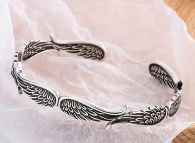 Pulsera en aro wings - Imagen 2