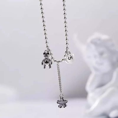 Collar link oso y estrella - Imagen 4