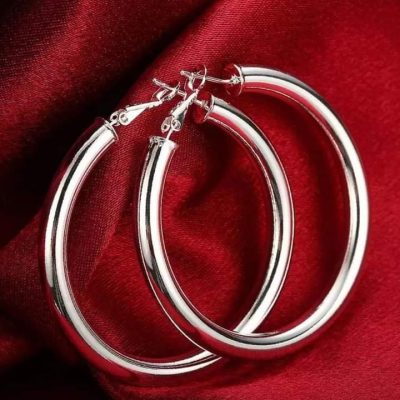 Aretes de aro 50 mm - Imagen 2