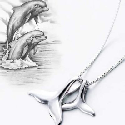 Collar colas de delfin - Imagen 3