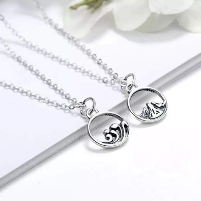 Collar para parejas mar y tierra - Imagen 2
