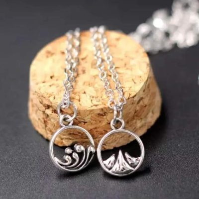 Collar para parejas mar y tierra - Imagen 3