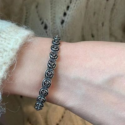 Brazalete de rosas - Imagen 4
