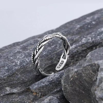 Anillo trenzado - Imagen 2