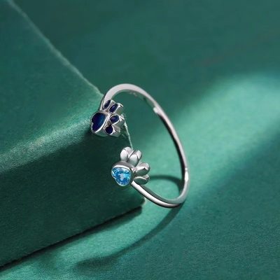 Anillo huellas de perrito - Imagen 5