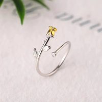 Anillo bella rosa plata 925