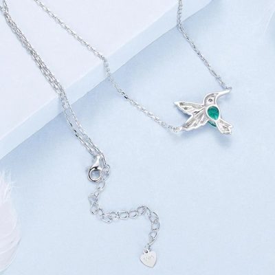 Collar de colibrí Plata 925 - Imagen 4
